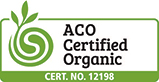 ACO certified organic logo