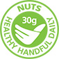 Nuts for life healthy handful logo